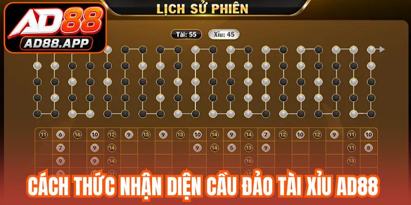 Cách thức nhận diện cầu đảo tài xỉu AD88